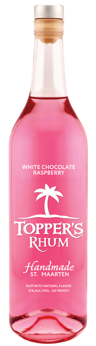 WHITE CHOCOLATE RASPBERRY RHUM – Topper's Rhum